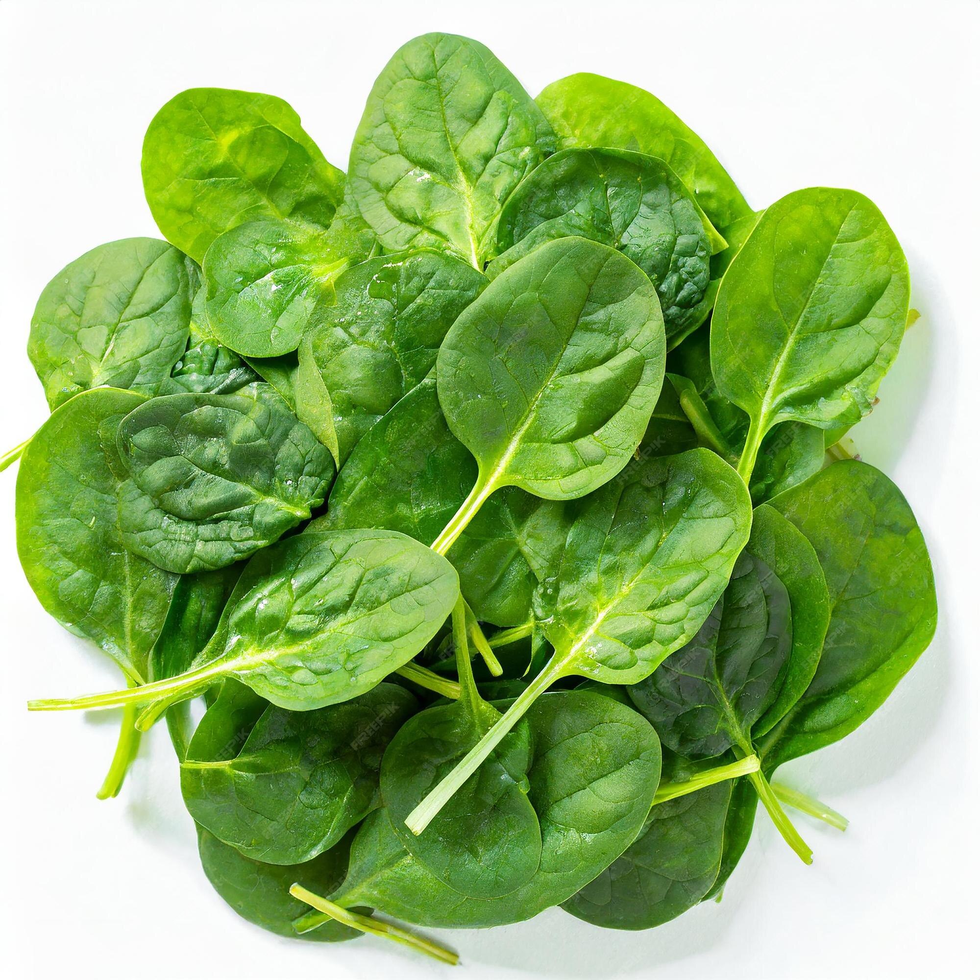 Spinach (leaves) :